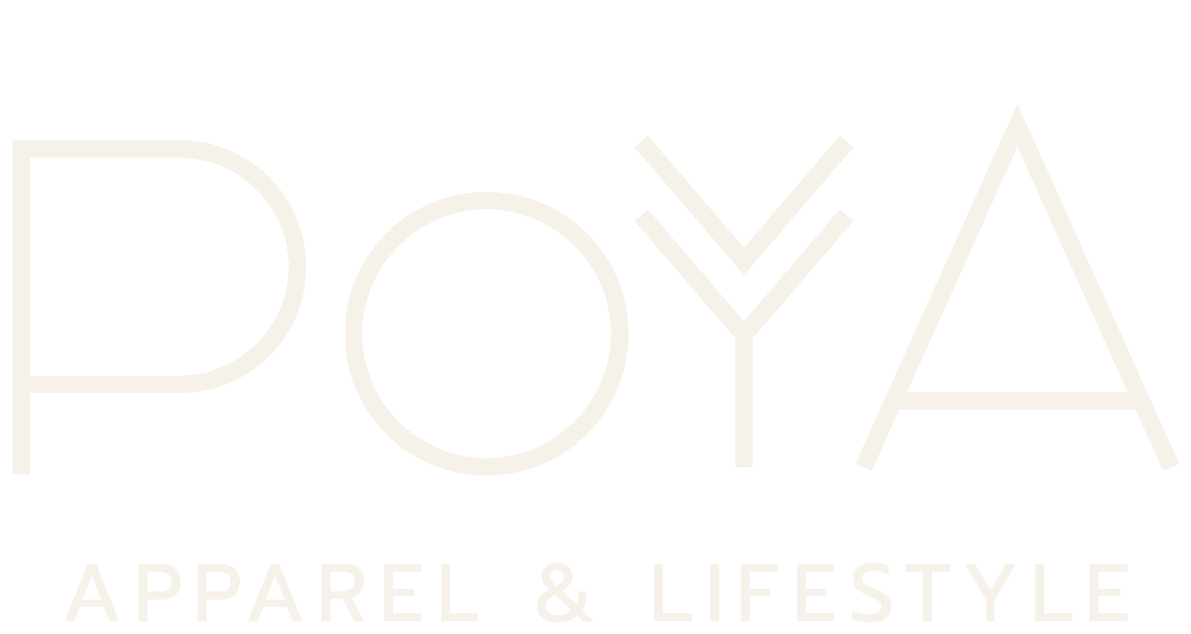 POYA Apparel and Lifestyle logo white